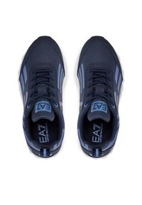 EA7 Emporio Armani Sneakersy XSX105 XOT54 T503 Granatowy. Kolor: niebieski