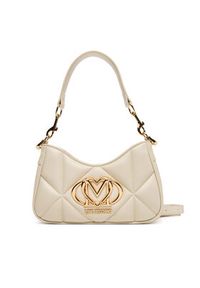 Love Moschino - LOVE MOSCHINO Torebka JC4080PP1NLC0110 Beżowy. Kolor: beżowy. Materiał: skórzane #4