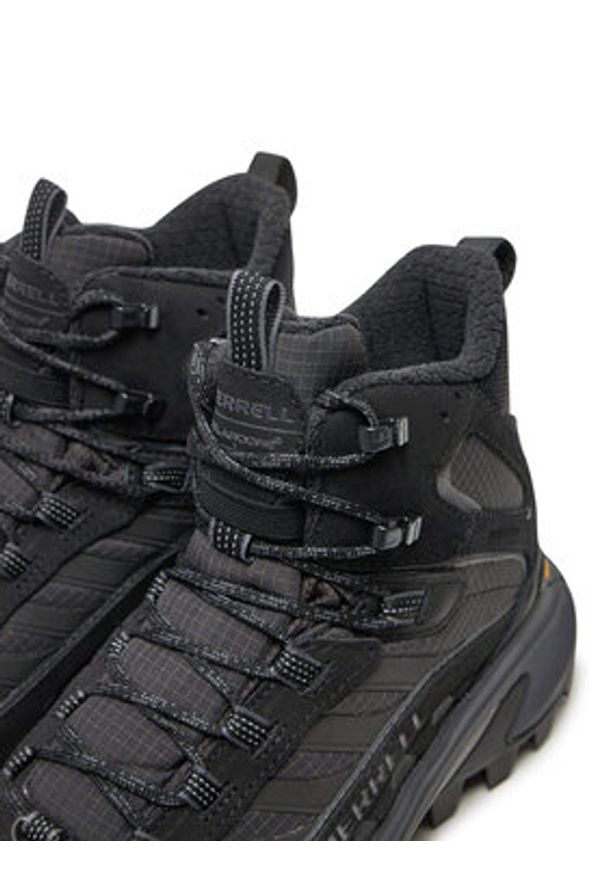 Merrell Trekkingi Moab Speed 2 Thermo Mid Wp J068305 Czarny. Kolor: czarny. Materiał: skóra, zamsz. Sport: turystyka piesza