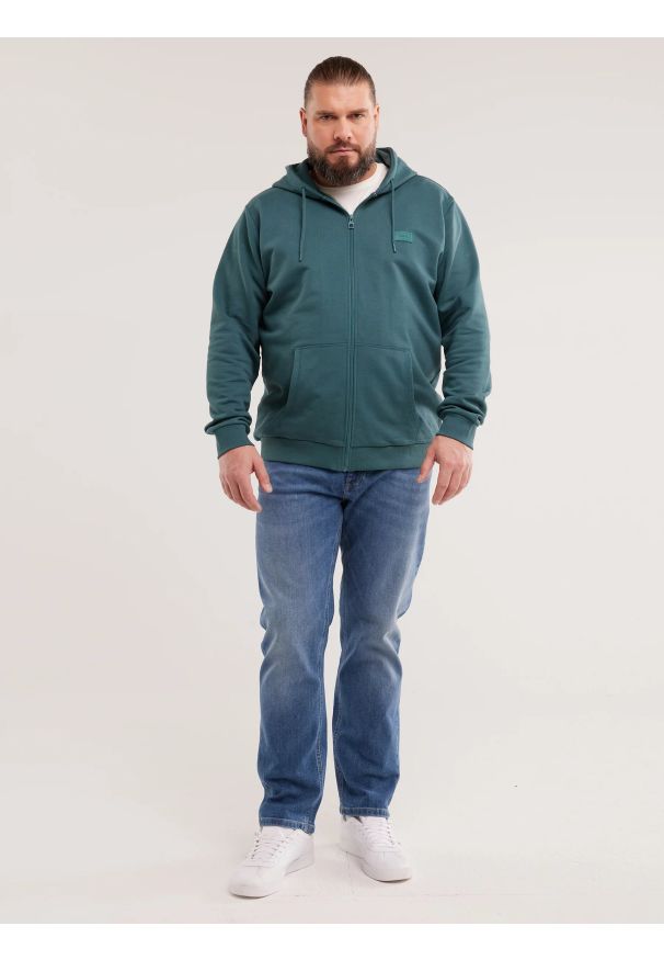 Big-Star - Jeansy męskie z prostą nogawką niebieskie Colt 434. Okazja: na co dzień. Kolor: niebieski. Styl: elegancki, casual, klasyczny