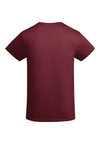 ROLY - Męska Koszulka Breda Plain T-shirt. Kolor: czerwony