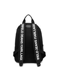 Karl Lagerfeld Jeans Plecak A4W30294 Czarny. Kolor: czarny. Materiał: materiał #5
