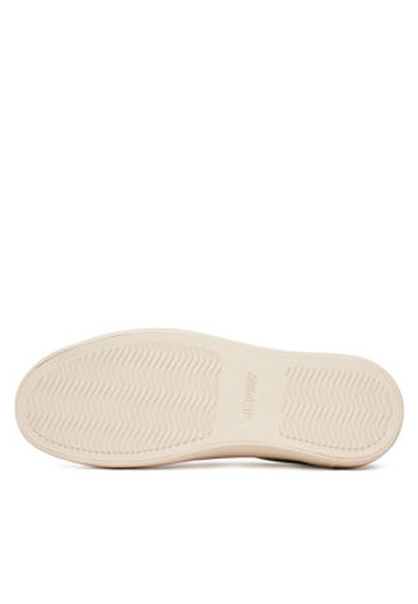 Jenny - JENNY Sneakersy V13-037 Beżowy. Kolor: beżowy. Materiał: skóra