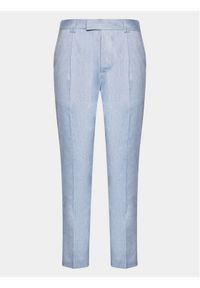 CINQUE Spodnie materiałowe Cisand 2141 Niebieski Regular Fit. Kolor: niebieski. Materiał: materiał, len #1