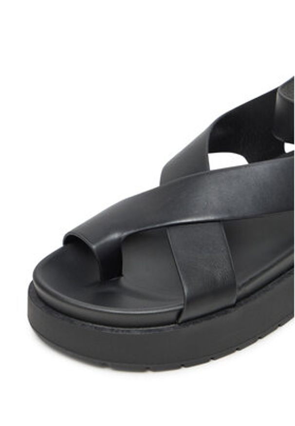 Jenny - JENNY Sandały HY69916-4 Czarny. Kolor: czarny. Materiał: materiał, syntetyk