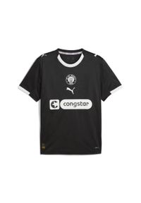 Puma - Męska trzecia koszulka FC St. Pauli 25/26 PUMA Black White. Kolor: czarny, biały, wielokolorowy. Sport: piłka nożna