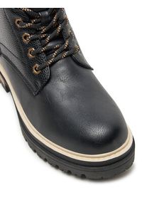 Kimberfeel Trapery Abela Czarny. Kolor: czarny. Materiał: skóra #6