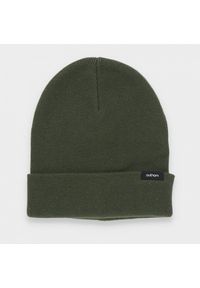 outhorn - Czapka beanie uniseks. Materiał: dzianina, bawełna. Wzór: aplikacja. Styl: klasyczny