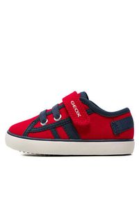 Geox Sneakersy B Gisli Boy B451NA 00010 C7217 Czerwony. Kolor: czerwony