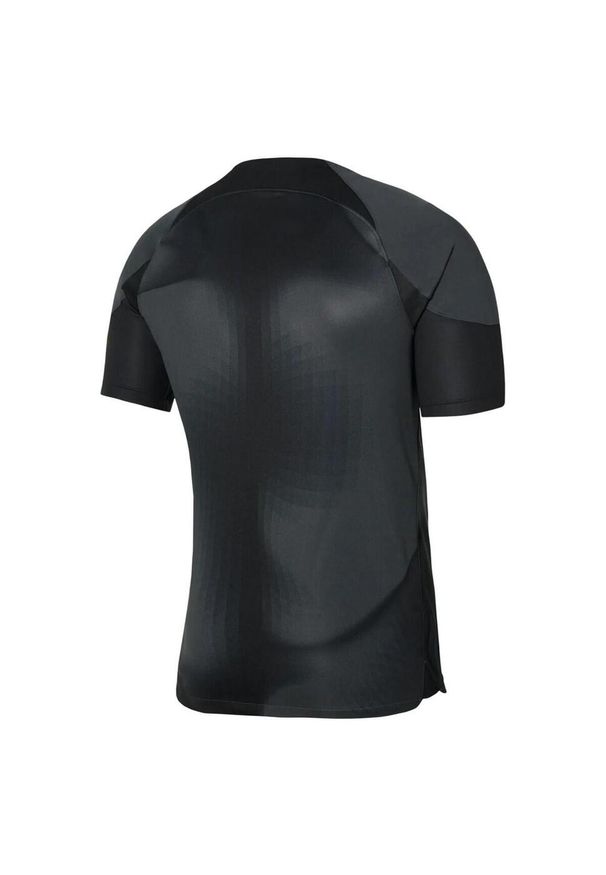 Nike - Męska Koszulka Bramkarska Gardien 4 DriFIT Z Krótkim Rękawem. Kolor: szary. Długość rękawa: krótki rękaw. Długość: krótkie. Sport: turystyka piesza