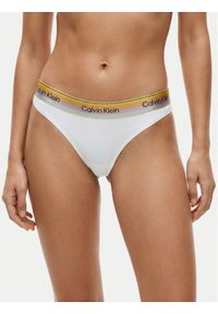 Calvin Klein Underwear Stringi LV00QF8875 Biały. Kolor: biały. Materiał: bawełna #1