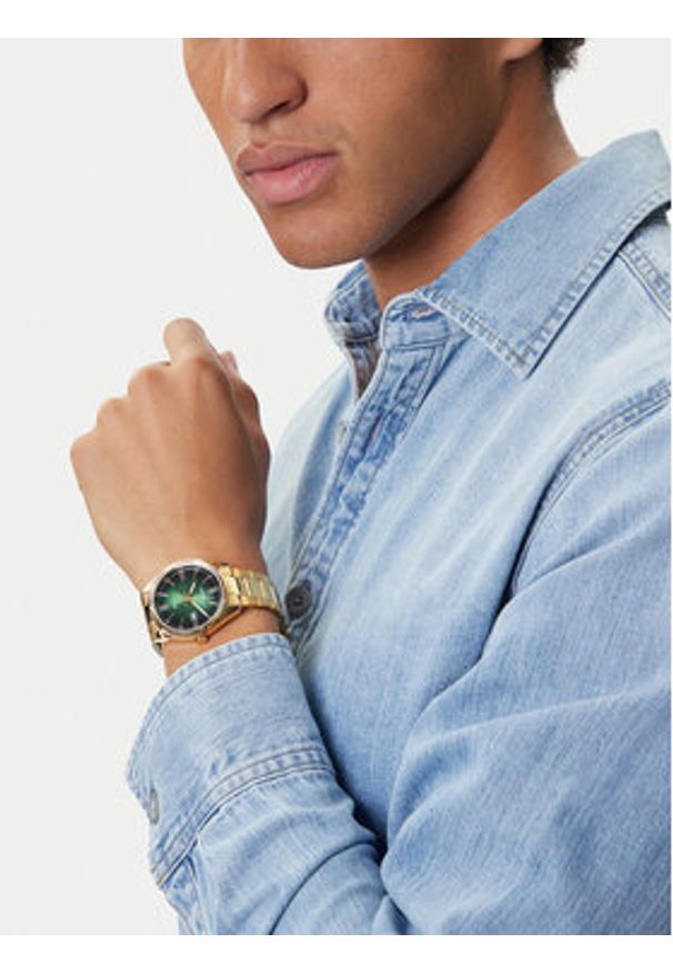 Casio Zegarek MTP-1302PGC-3AVEF Zielony. Kolor: zielony
