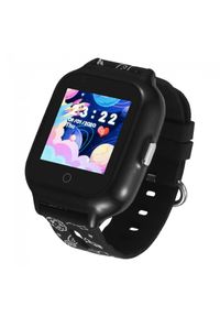 GARETT - Smartwatch Garett Kids Space 4G Czarny. Rodzaj zegarka: smartwatch. Kolor: czarny
