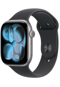 APPLE - Apple Watch Series 11 OLED 46 mm Cyfrowy 416 x 496 px Ekran dotykowy 5G Szary Wi-Fi GPS. Rodzaj zegarka: cyfrowe. Kolor: szary #1