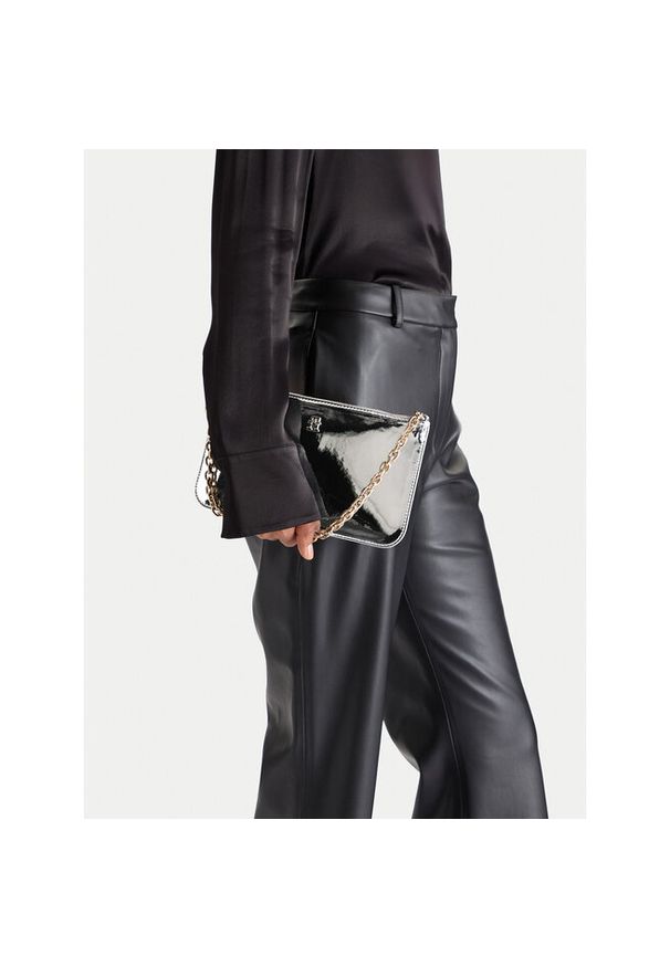 TOMMY HILFIGER - Torebka Tommy Hilfiger. Kolor: srebrny