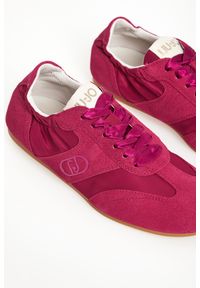 Liu Jo - Sneakersy damskie zamszowe LIU JO. Materiał: zamsz #5