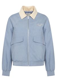 Roxy Kurtka przejściowa ERJJK03672 Niebieski Regular Fit. Kolor: niebieski. Materiał: bawełna #4