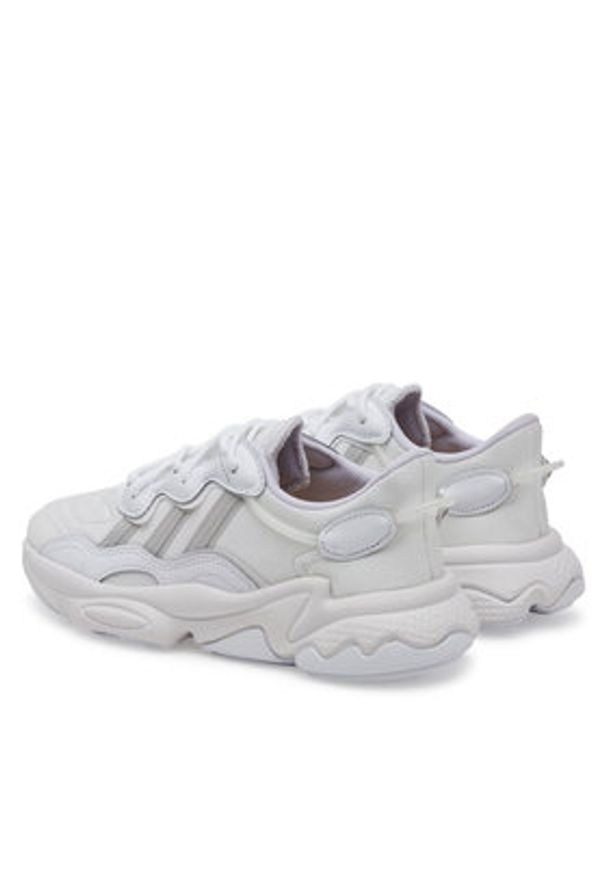Adidas - adidas Sneakersy OZWEEGO JI2643 Biały. Kolor: biały. Materiał: materiał