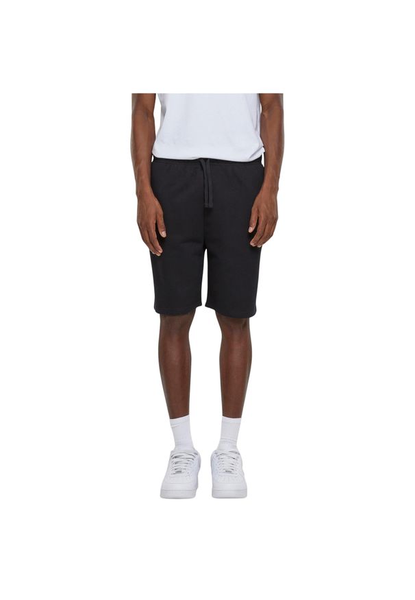 Szorty Urban Classics Light Terry. Kolor: czarny. Materiał: poliester, bawełna. Długość: krótkie. Sezon: lato