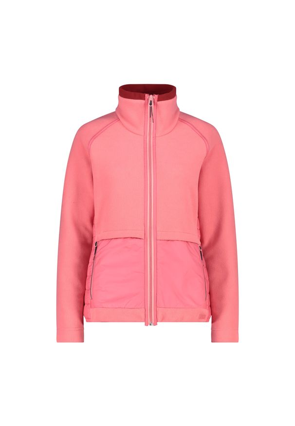 Bluza damska turystyczna CMP 32H2316. Kolor: różowy. Materiał: polar. Sport: turystyka piesza
