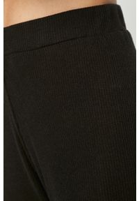 Brave Soul - Spodnie. Kolor: czarny. Materiał: poliester, wiskoza, dzianina, elastan. Wzór: gładki #2
