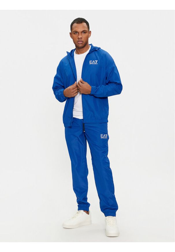 EA7 Emporio Armani Dres 8NPV08 PN4HZ 1582 Niebieski Regular Fit. Kolor: niebieski. Materiał: syntetyk