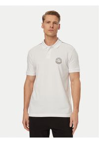 BOSS Polo Open 50560261 Biały Regular Fit. Typ kołnierza: polo. Kolor: biały. Materiał: bawełna #1