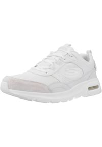 skechers - Tenisówki Skechers Model Skech-air Court Kolor Biały. Kolor: biały. Materiał: tkanina, skóra