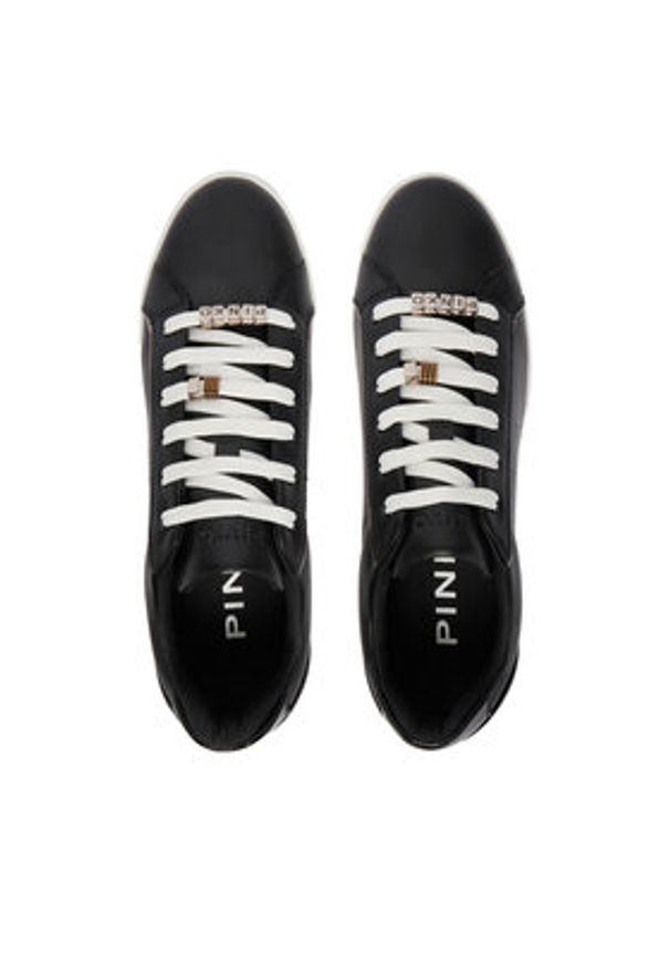 Pinko - PINKO Sneakersy Iris 01 SS0131 P001 Czarny. Kolor: czarny. Materiał: skóra