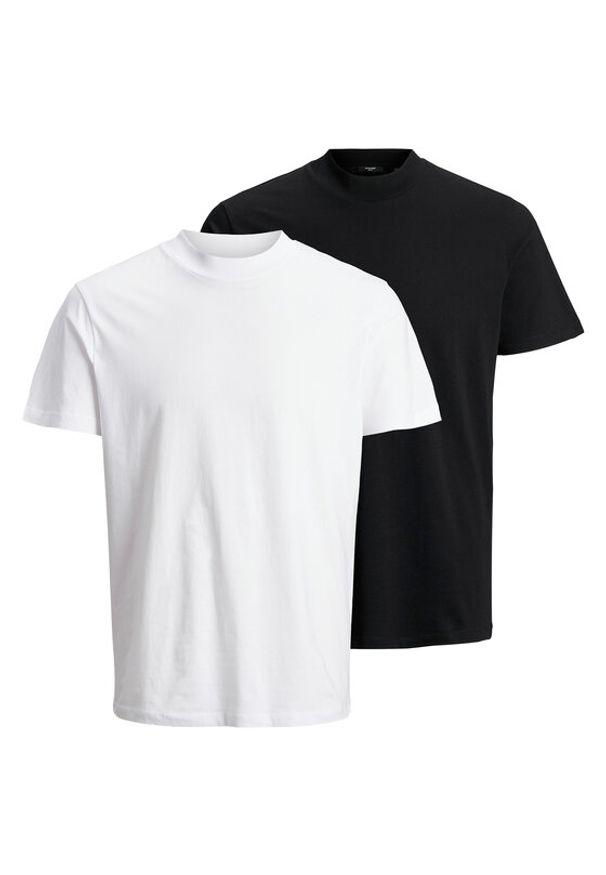 Jack & Jones Komplet t-shirtów Basic 12183834 Kolorowy Regular Fit. Materiał: bawełna. Wzór: kolorowy