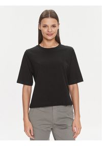 United Colors of Benetton - United Colors Of Benetton T-Shirt 3BL0E17G5 Czarny Boxy Fit. Kolor: czarny. Materiał: bawełna #1