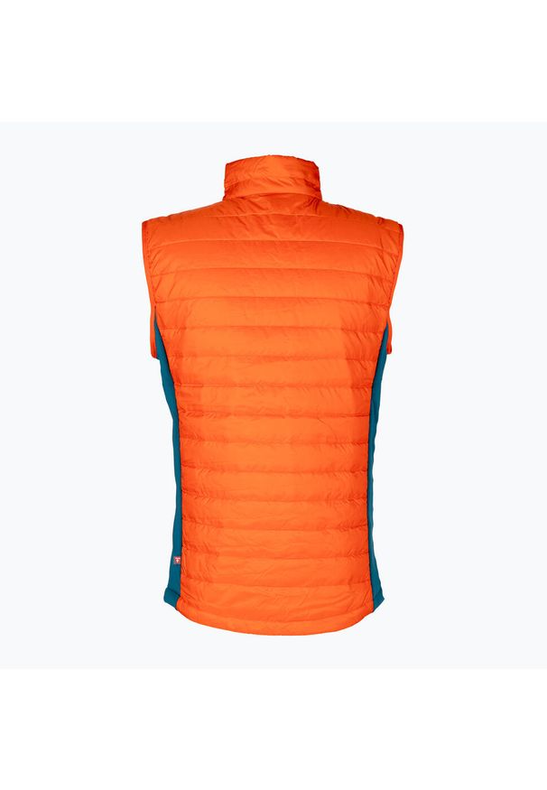 Bezrękawnik turystyczny męski Jack Wolfskin Routeburn Pro Ins. Kolor: pomarańczowy. Długość rękawa: bez rękawów