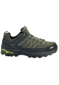 Buty trekkingowe męskie CMP Rigel Low WP. Zapięcie: sznurówki. Kolor: wielokolorowy, czarny. Materiał: materiał, skóra, syntetyk. Szerokość cholewki: normalna