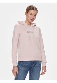 Calvin Klein Jeans Bluza Diffused J20J223267 Różowy Regular Fit. Kolor: różowy. Materiał: bawełna #1