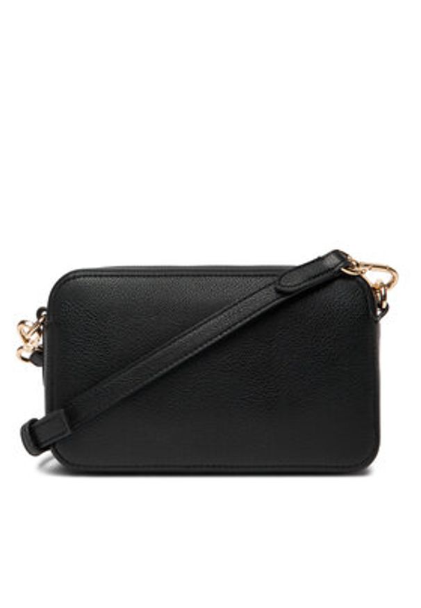 TOMMY HILFIGER - Tommy Hilfiger Torebka Th Icon Camera Bag AW0AW18120 Czarny. Kolor: czarny. Materiał: skórzane