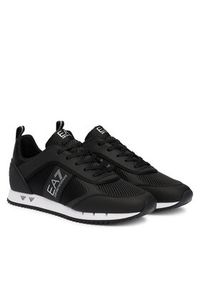 EA7 Emporio Armani Sneakersy 7X000337 AF18613 MZ210 Czarny. Kolor: czarny. Materiał: skóra #3