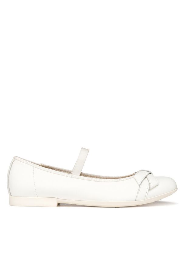 Baleriny Geox. Kolor: biały