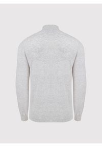 Pako Lorente - PAKO LORENTE - Jasnoszary rozpinany sweter z kieszeniami. Okazja: na co dzień. Kolor: szary. Materiał: poliamid, wełna, bawełna. Styl: casual #3