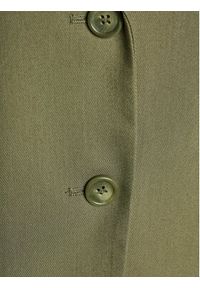 Gina Tricot Marynarka 19703 Khaki Oversize. Kolor: brązowy. Materiał: syntetyk #3