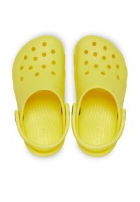 Crocs Klapki Classic Clog T 206990 Żółty. Kolor: żółty