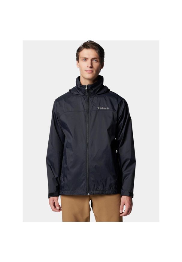 columbia - Wiatrówka męska Columbia Glennaker Lake II. Kolor: czarny. Materiał: softshell. Sport: turystyka piesza