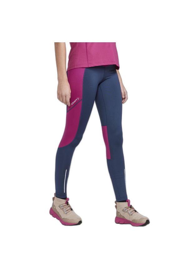 Legginsy damskie Craft Adv Essence Warm. Kolor: fioletowy. Sezon: zima. Sport: fitness