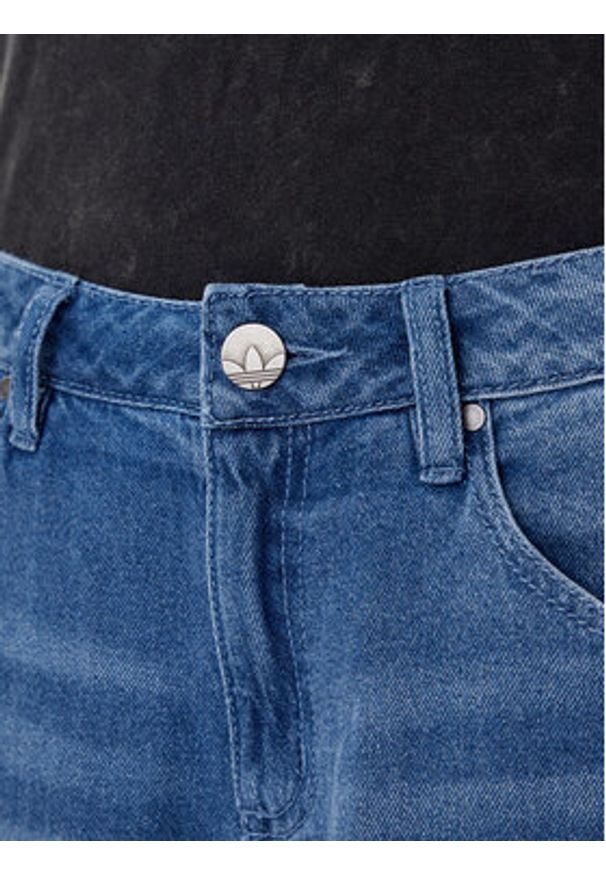 Adidas - adidas Jeansy adicolor Denim Adilenium JV7454 Niebieski Wide Leg. Kolor: niebieski