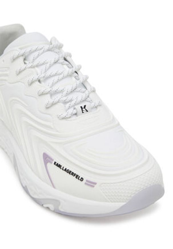 Karl Lagerfeld - KARL LAGERFELD Sneakersy Blaze KL52414F Biały. Kolor: biały