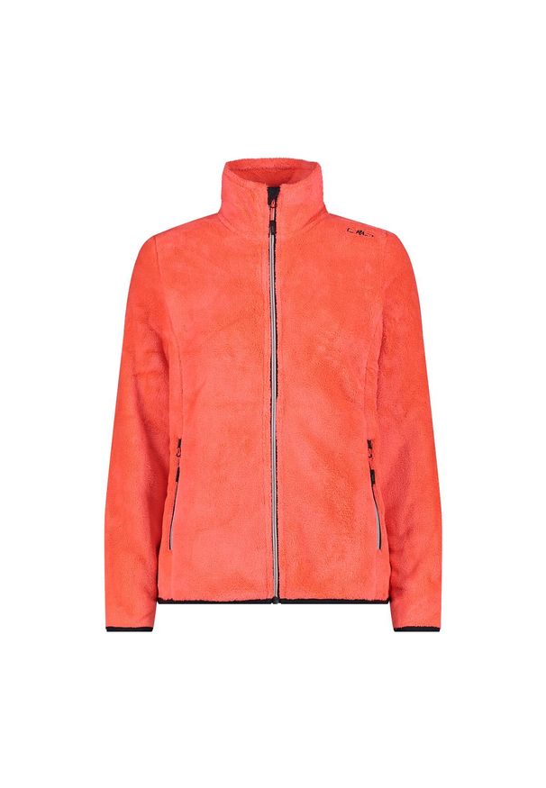 Bluza damska turystyczna CMP 38P1536. Okazja: na co dzień. Kolor: czerwony. Styl: casual, sportowy. Sport: turystyka piesza