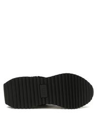 DKNY Sneakersy Pamm-Lace Up K3249681 Czarny. Kolor: czarny. Materiał: skóra