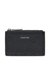 Calvin Klein Mały Portfel Damski Ck Must Lg Cardholder_Epi Mono K60K611935 Czarny. Kolor: czarny #1