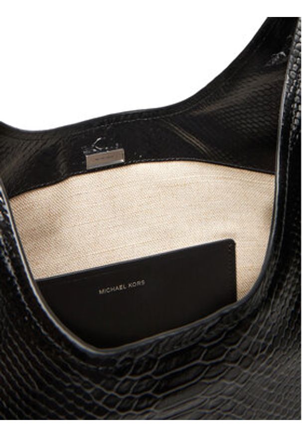 MICHAEL Michael Kors Torebka Nolita 30T5SY5H3M Czarny. Kolor: czarny. Materiał: skórzane