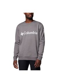 columbia - Columbia Bluza Logo Fleece 1884931022. Kolor: szary