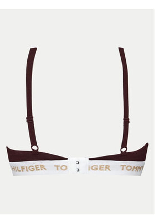 TOMMY HILFIGER - Tommy Hilfiger Biustonosz braletka UW0UW05651 Bordowy. Kolor: czerwony. Materiał: bawełna